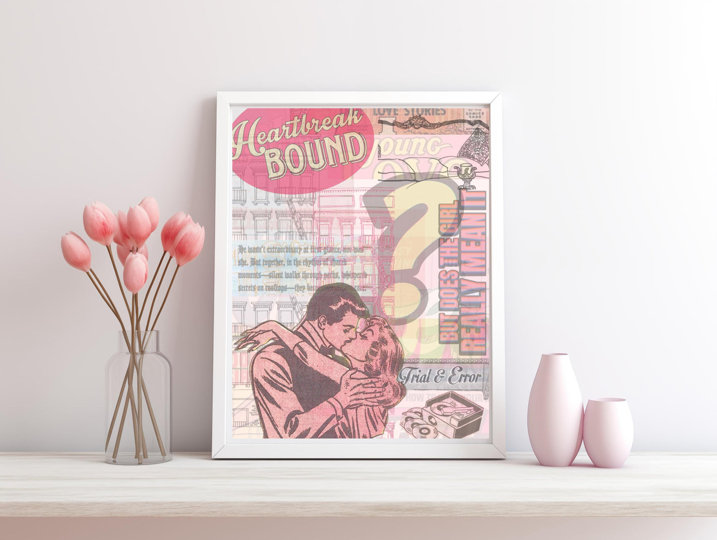 Heartbreak Bound Digital Art Print