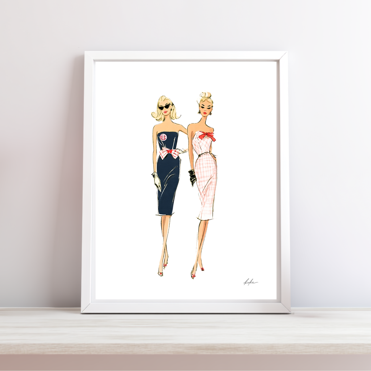 The Red & Navy Edit