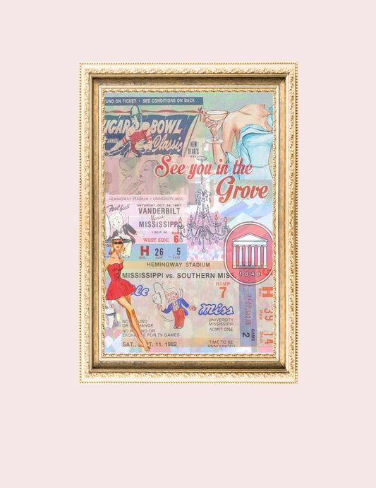 See You At The Grove Digital Print
