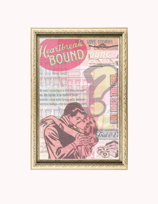 Heartbreak Bound Digital Art Print