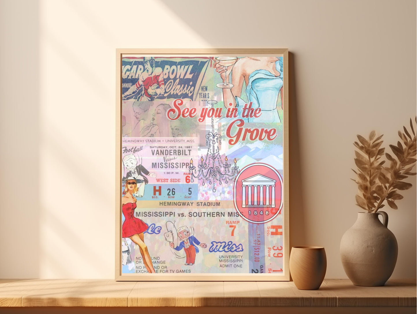 See You At The Grove Digital Print
