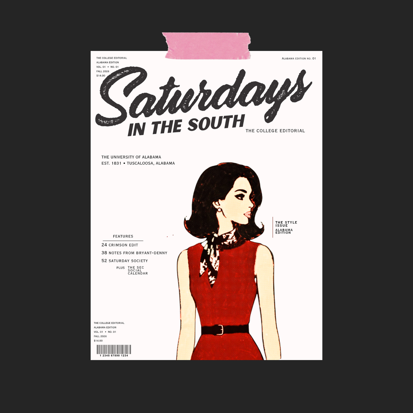 The College Editorial | Alabama Edition Collection No. 01