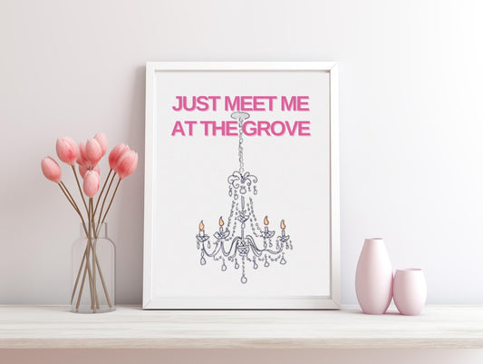 Ole Miss Grove Digital Print