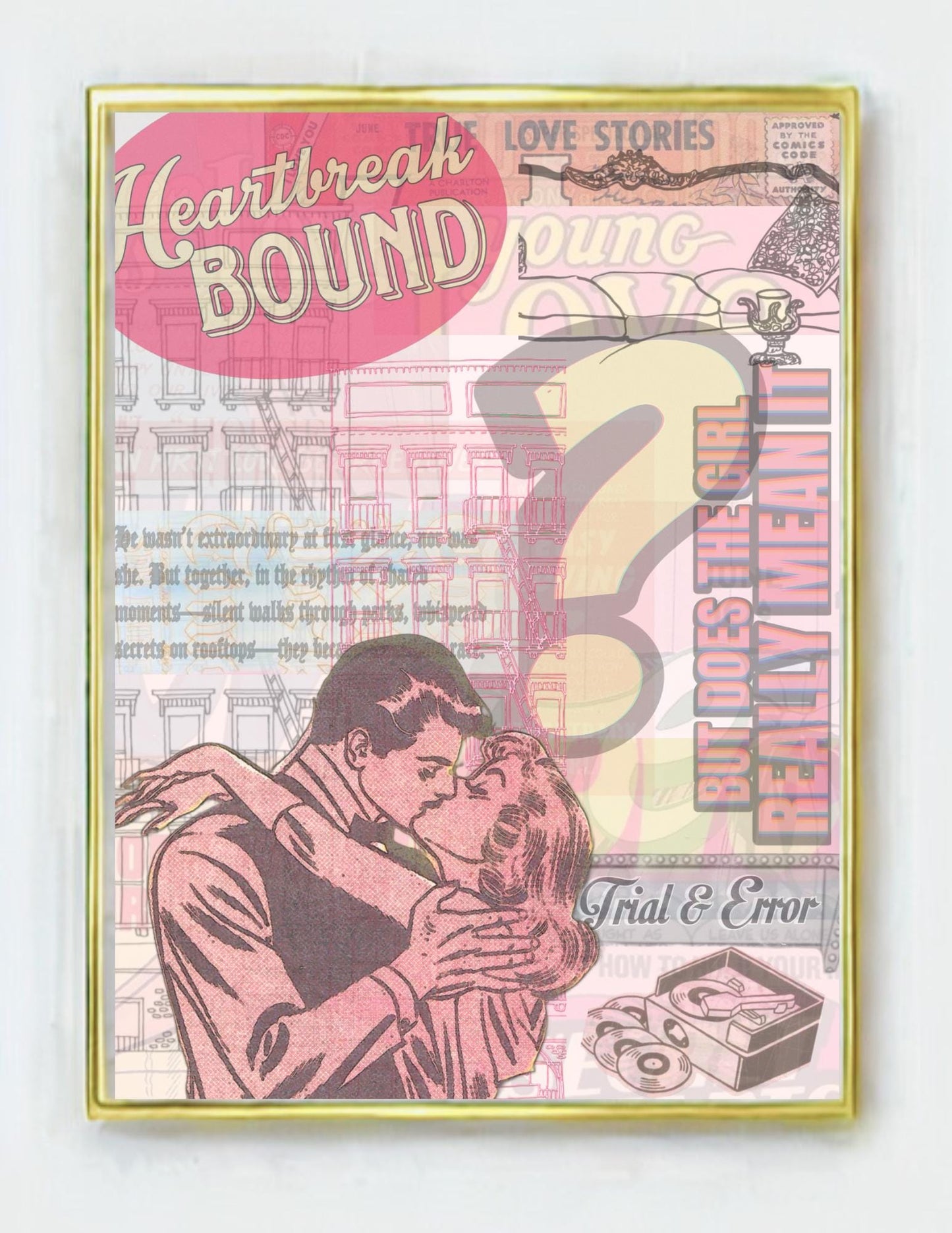 Heartbreak Bound Digital Art Print
