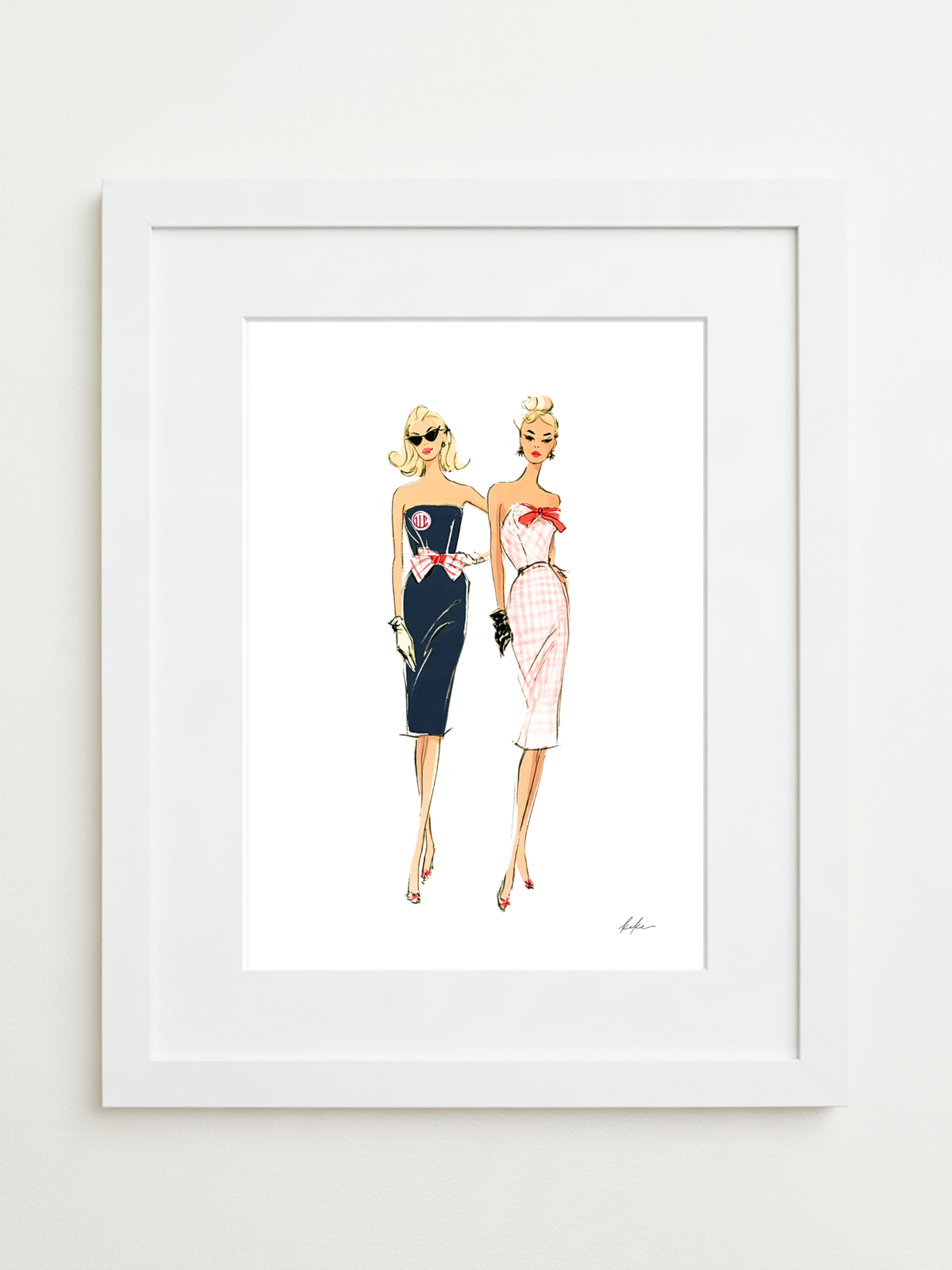 The Red & Navy Edit