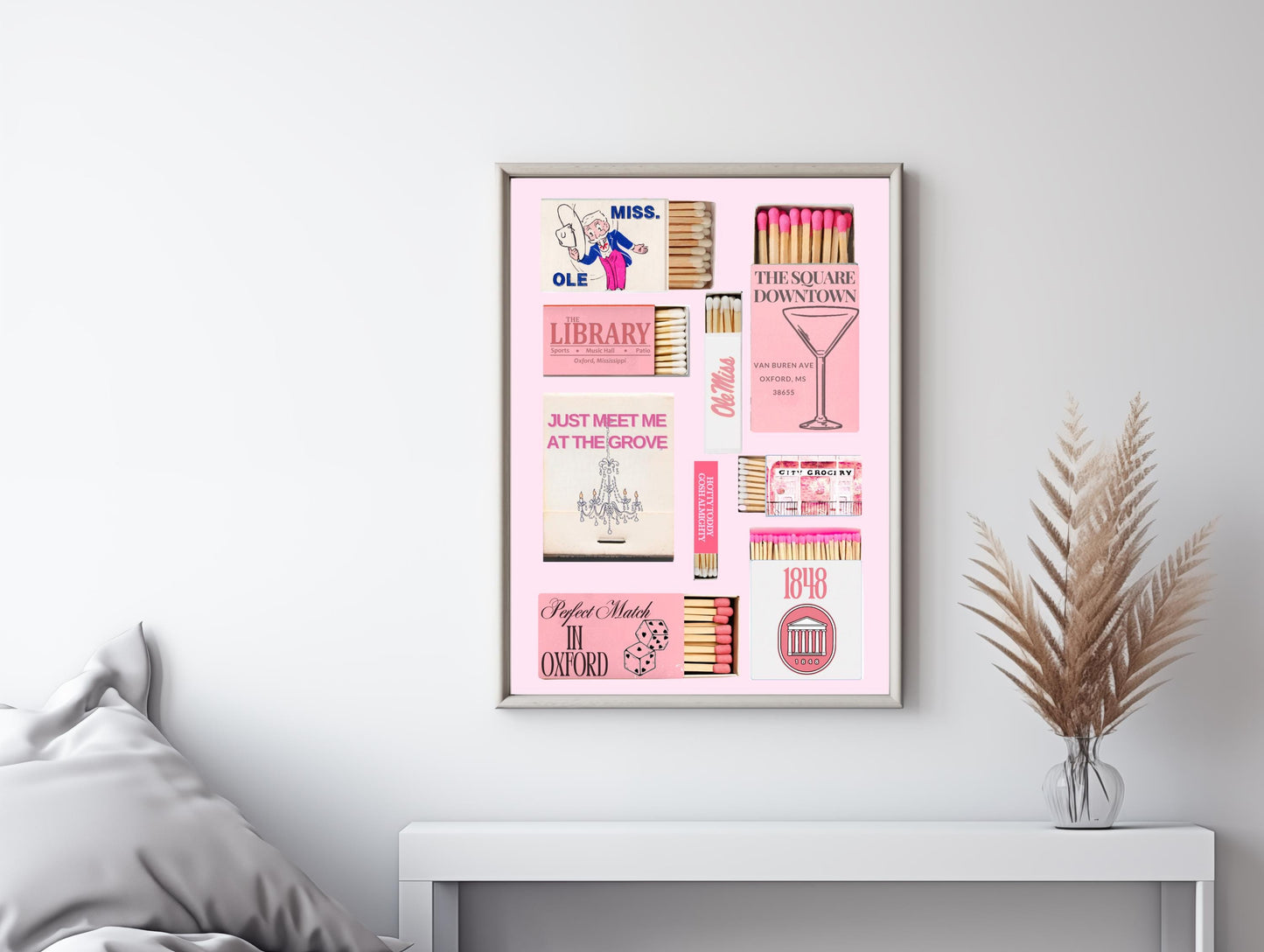 Ole Miss Matchbox Print