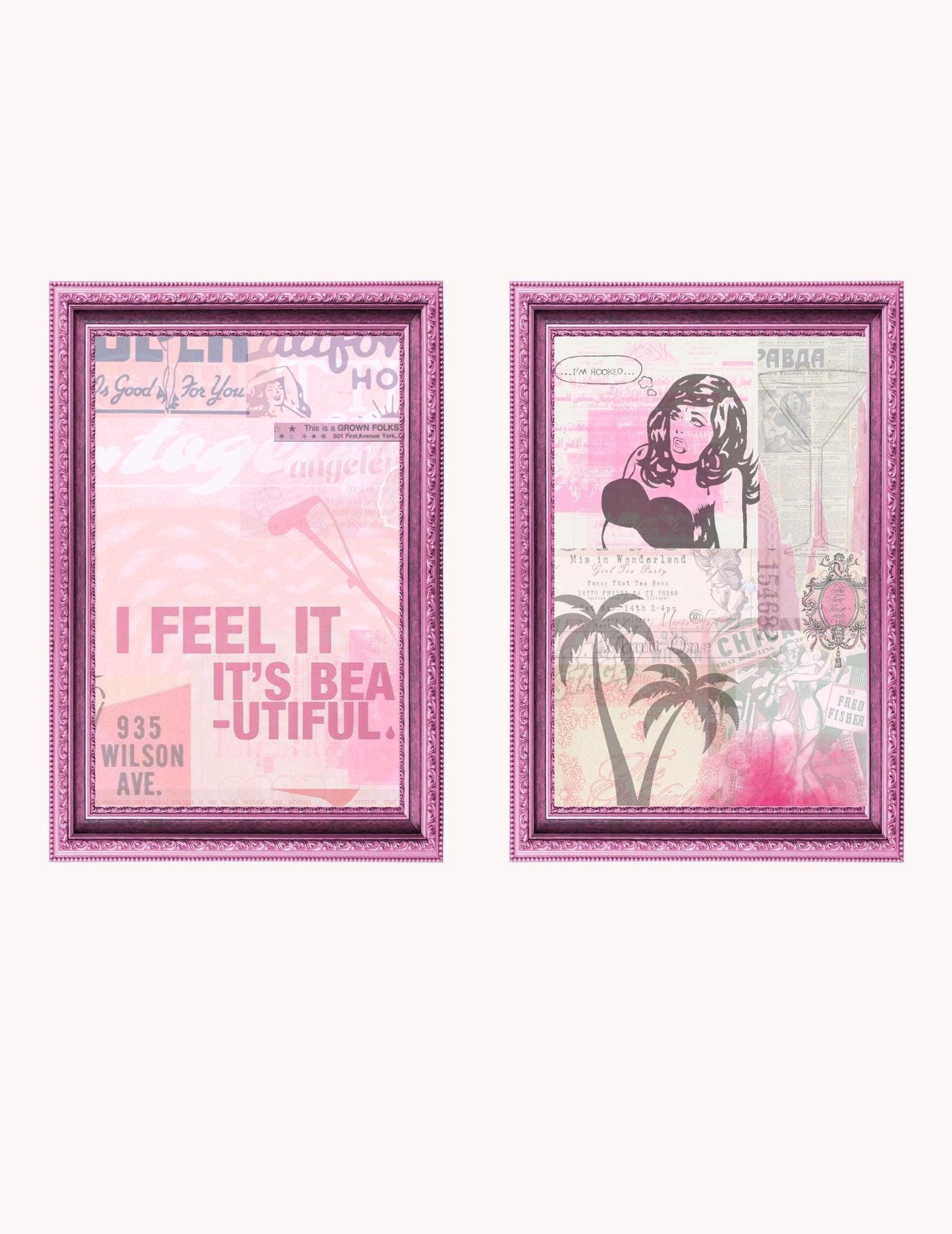 Pink It's Beautiful Print